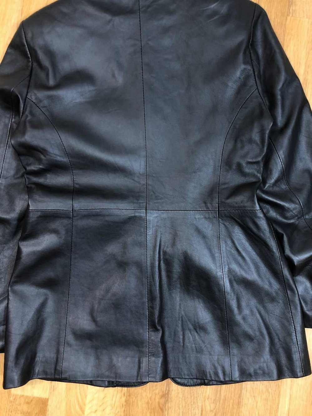 Avant Garde × Leather Jacket × Vintage Rare Vinta… - image 10