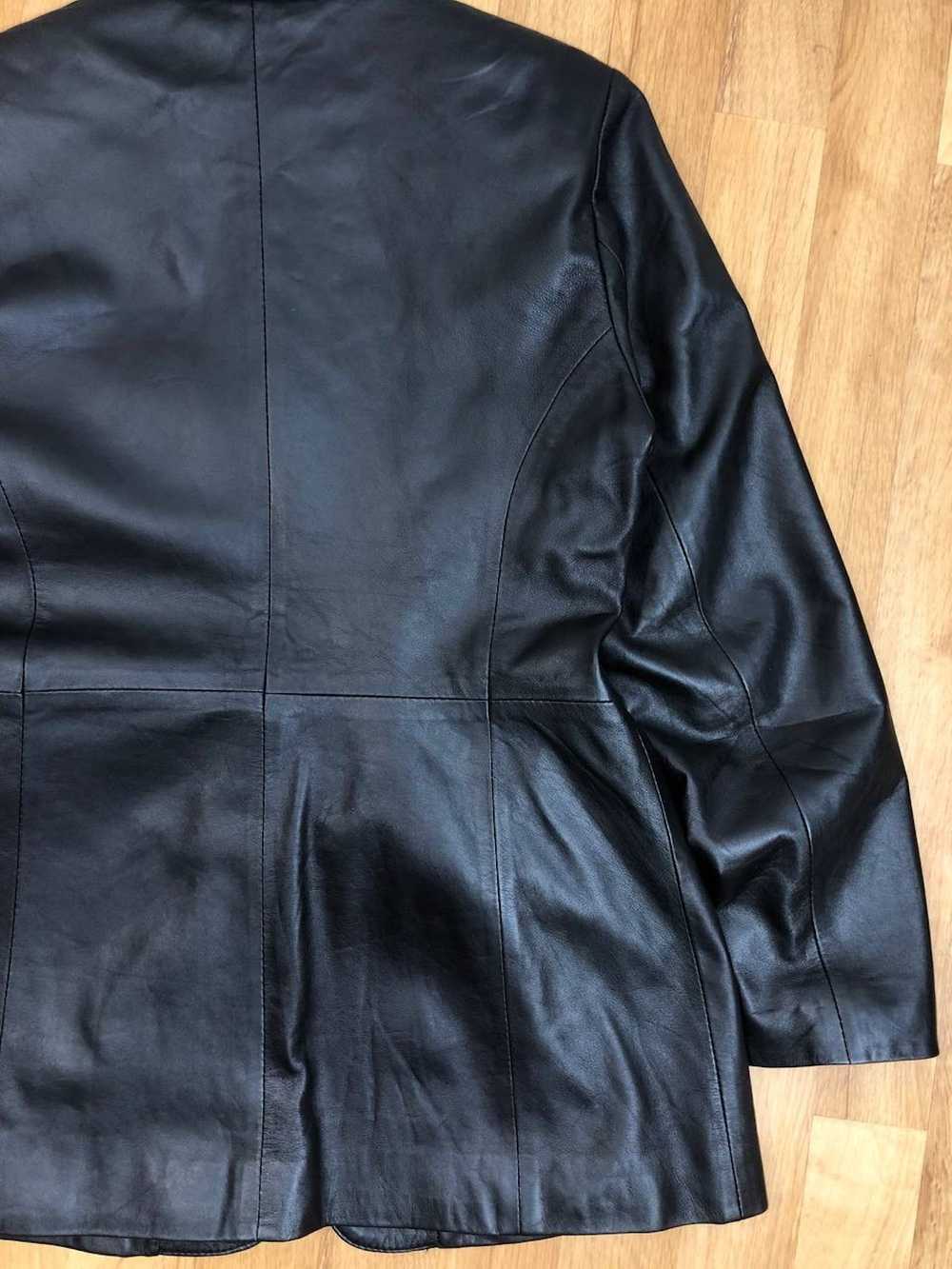 Avant Garde × Leather Jacket × Vintage Rare Vinta… - image 11