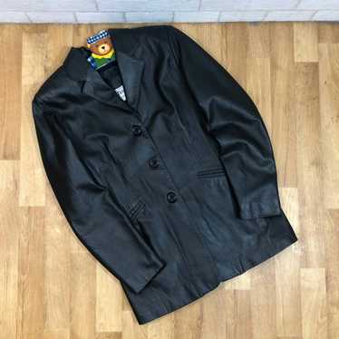 Avant Garde × Leather Jacket × Vintage Rare Vinta… - image 1