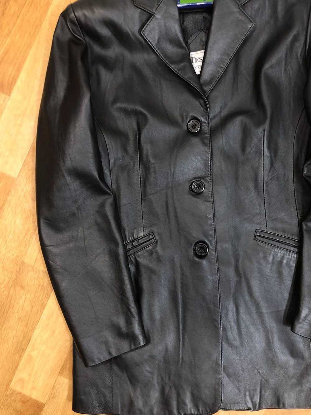 Avant Garde × Leather Jacket × Vintage Rare Vinta… - image 2