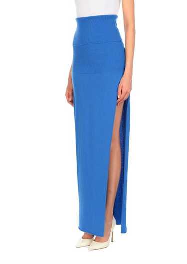 Jacquemus Maxi Split Leg Wool Skirt