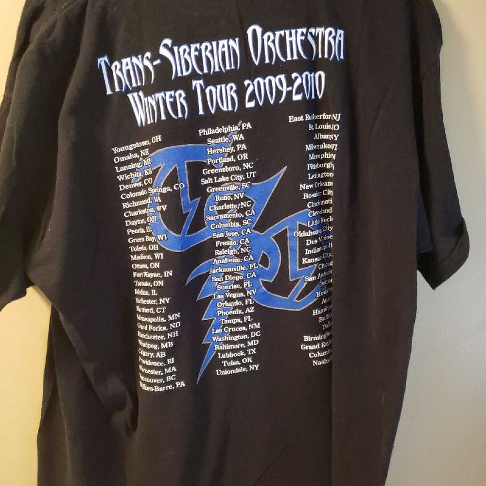 Trans-Siberian orchestra tour shirt 2009 - image 8