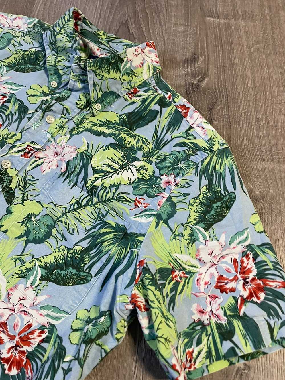 Polo Ralph Lauren Floral Print Button-Down Hawaii… - image 2