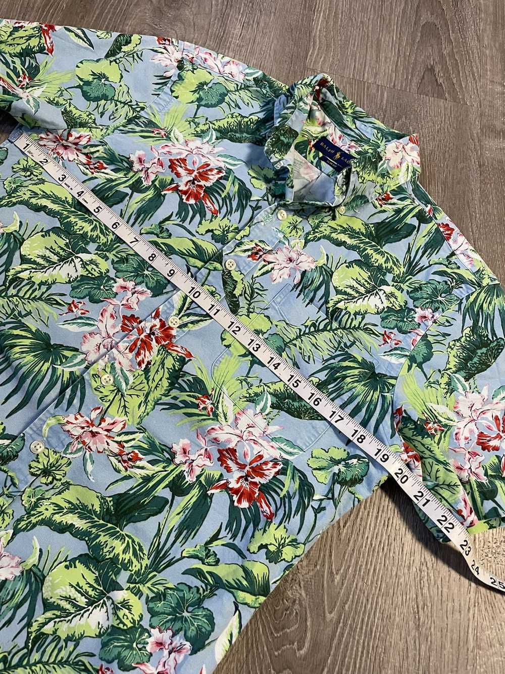 Polo Ralph Lauren Floral Print Button-Down Hawaii… - image 6