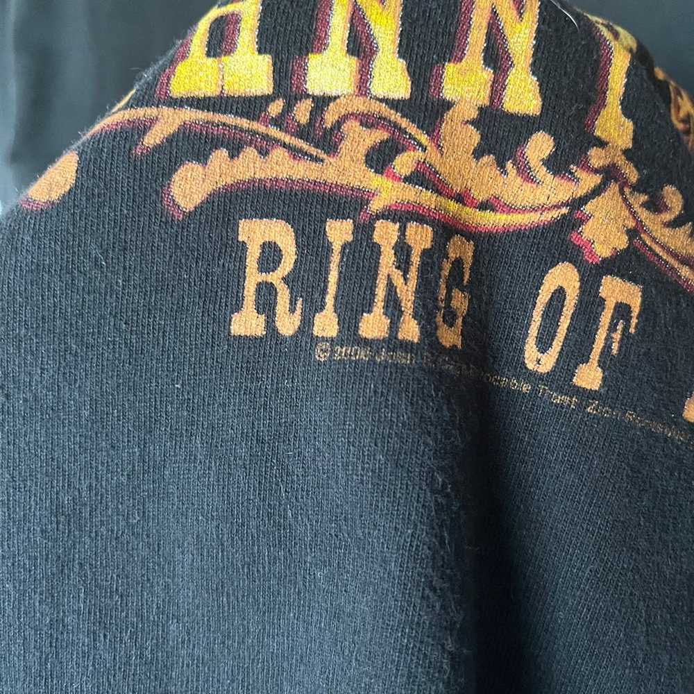 Vintage Johnny Cash Shirt Ring Of Fire Zion - image 6
