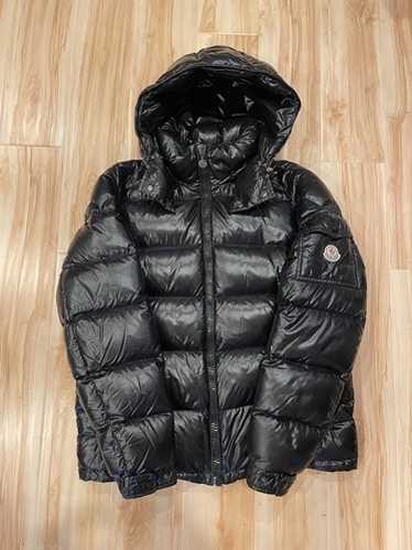 MONCLER モンクレール MAYA Black Moncler Maya Hooded Short Down Jacket - Short Down
