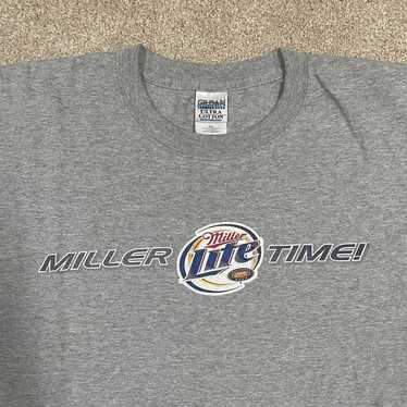 Vintage Miller time Miller lite beer promo Shirt