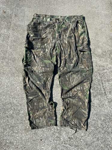 Vintage Rattlers Brand Real Tree Camo Hunting Pants Men's Size 32 X 31