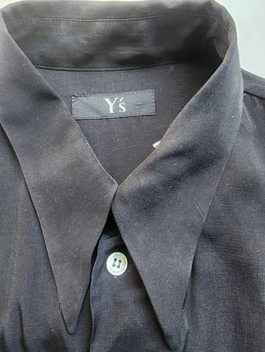 André Leon Talley Yohji Yamamoto Long Sleeve Rayon Shirt 60YYY-001