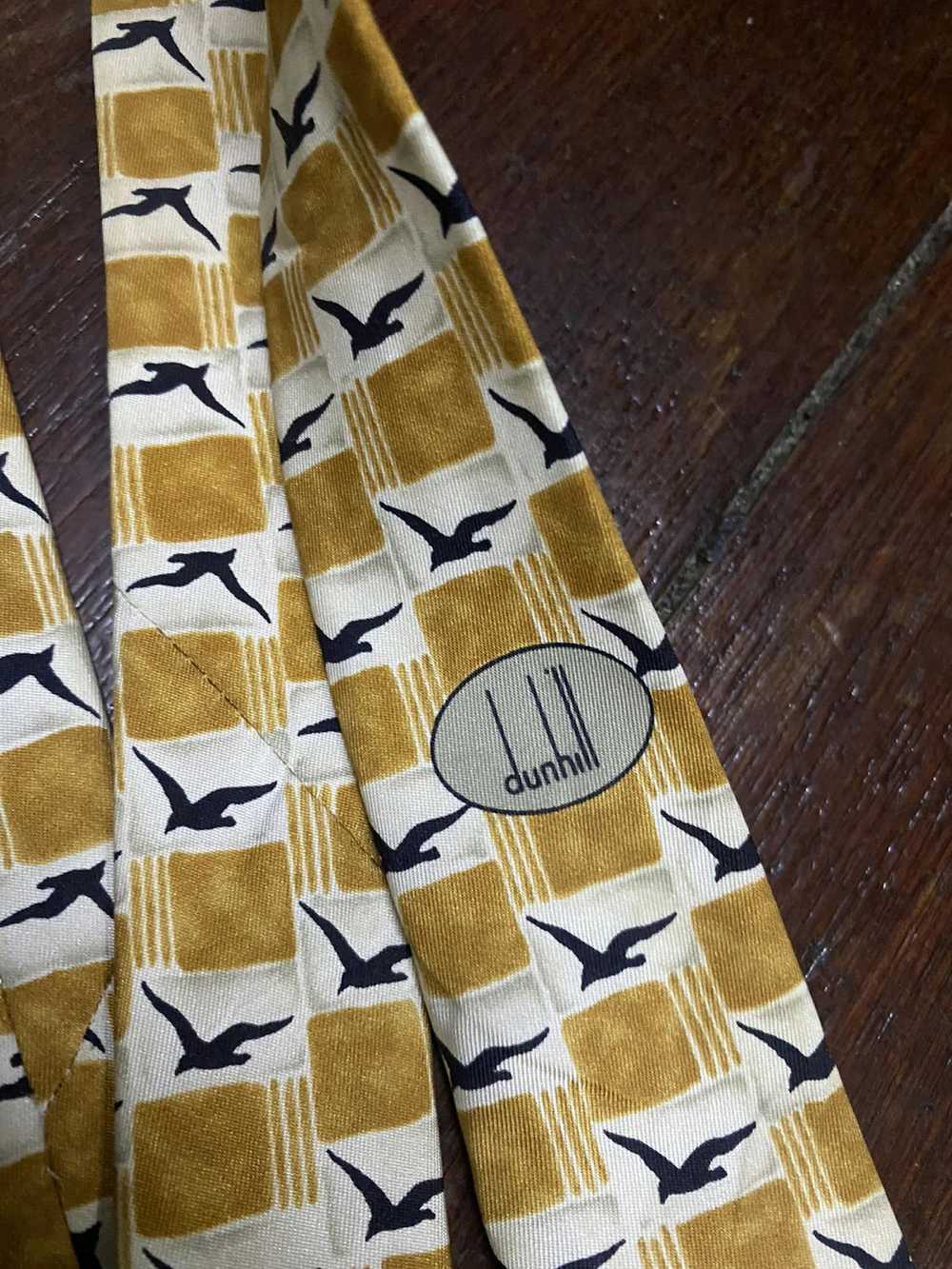 Other × Vintage Vintage dunhill full print ties - image 4