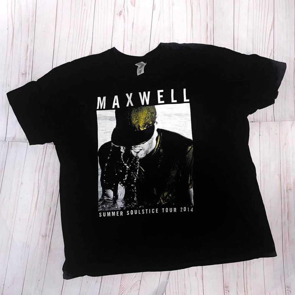 Retro 2014 maxwell tour tee shirt - image 1