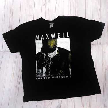 Retro 2014 maxwell tour tee shirt - image 1