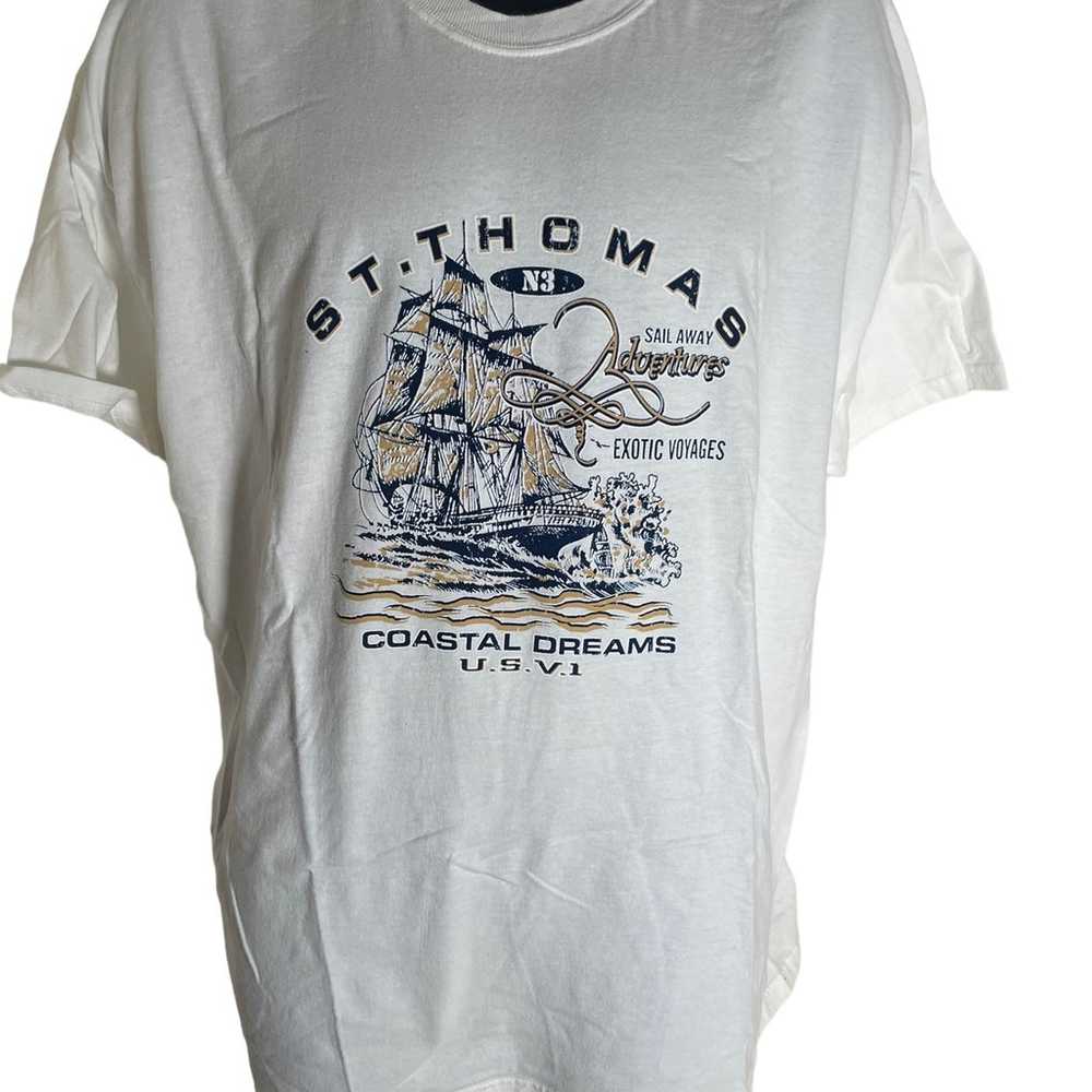 Vintage St. Thomas Single Stitch Men’s T-Shirt 2X… - image 2