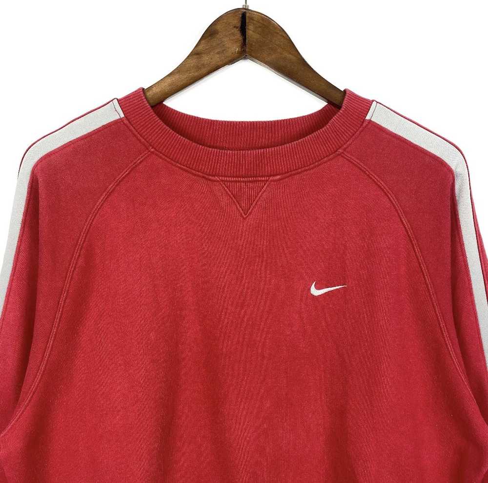 Nike Vintage Y2k Nike Swoosh Sweatshirt Embroider… - image 2