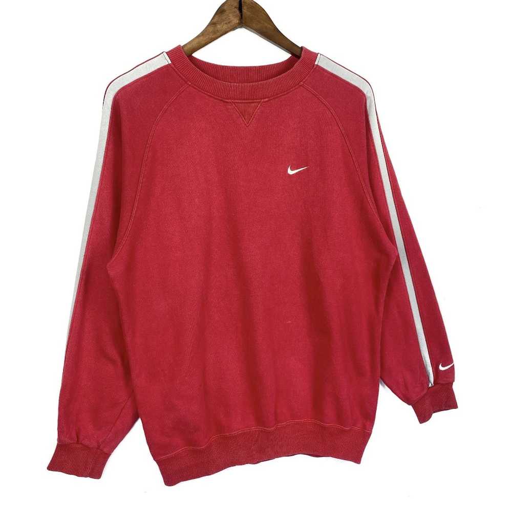 Nike Vintage Y2k Nike Swoosh Sweatshirt Embroider… - image 3
