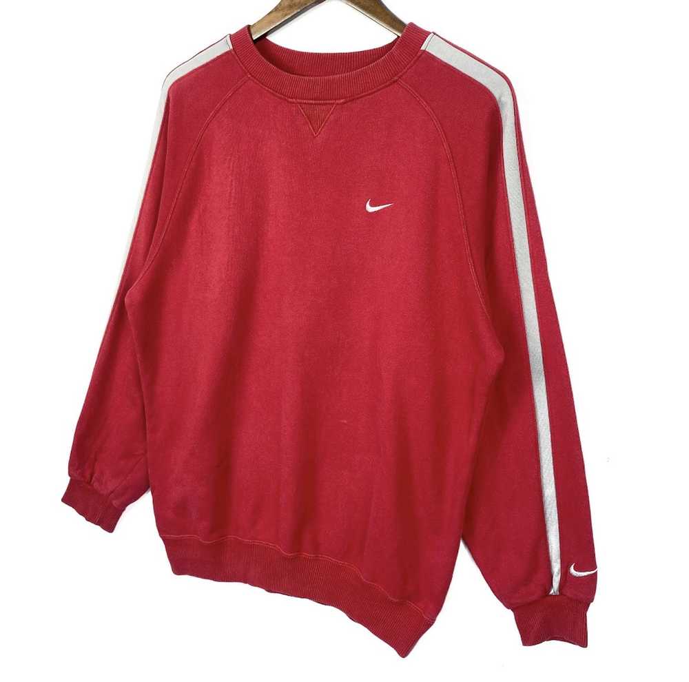 Nike Vintage Y2k Nike Swoosh Sweatshirt Embroider… - image 4