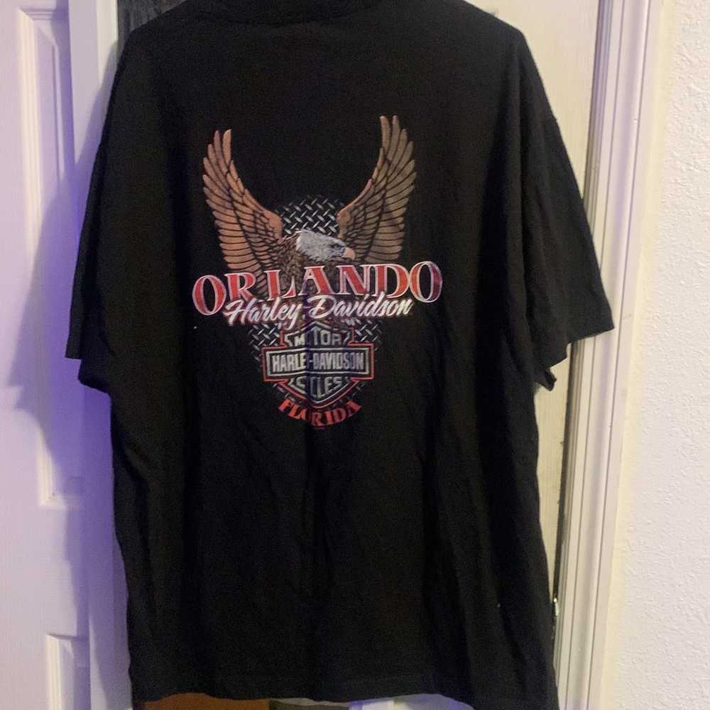 Vintage Orlando Harley Davidson Shirt XXL - image 4