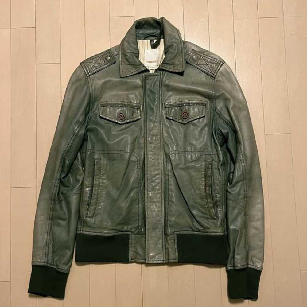 Diesel × Vintage Diesel Grail Leather Jacket - image 1