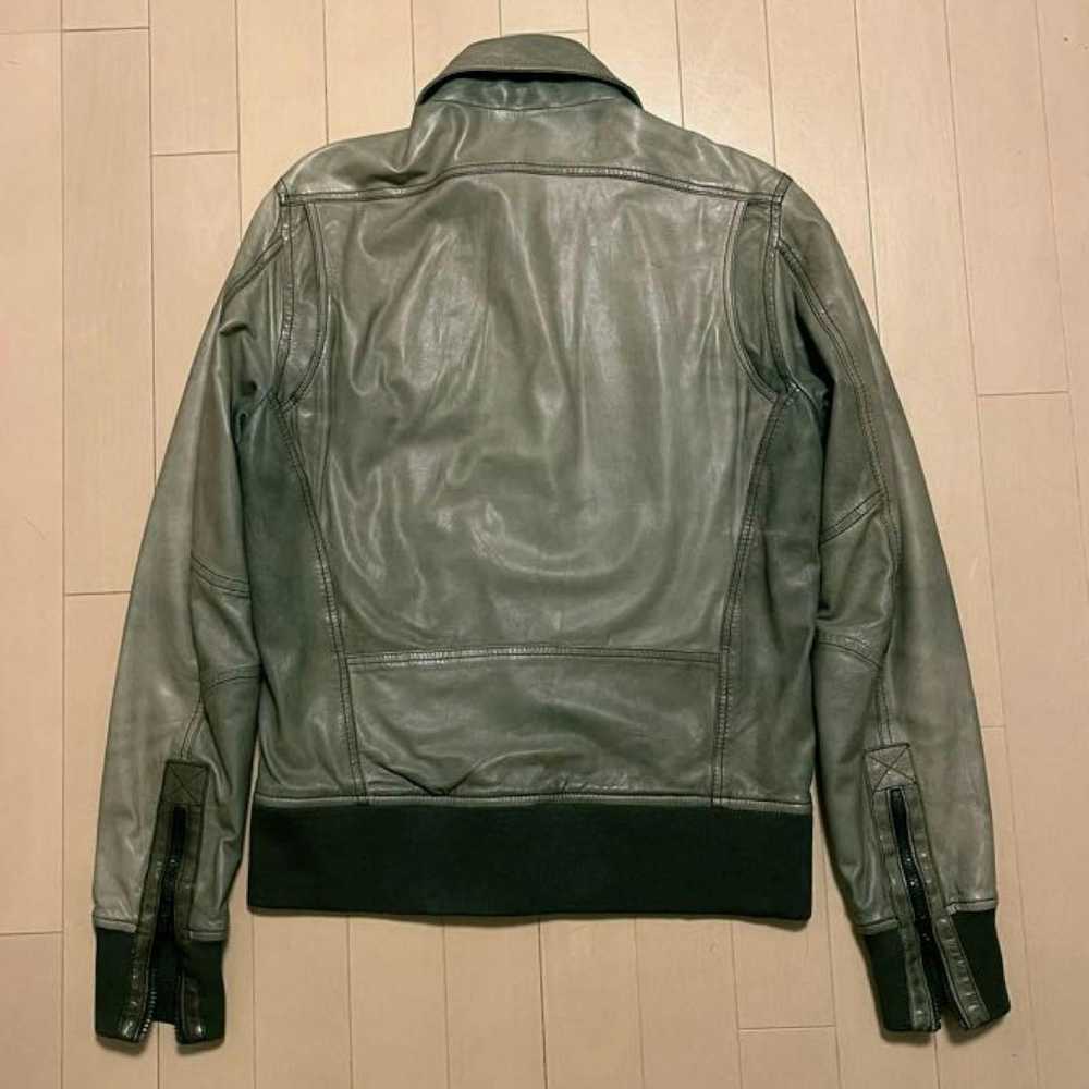 Diesel × Vintage Diesel Grail Leather Jacket - image 2