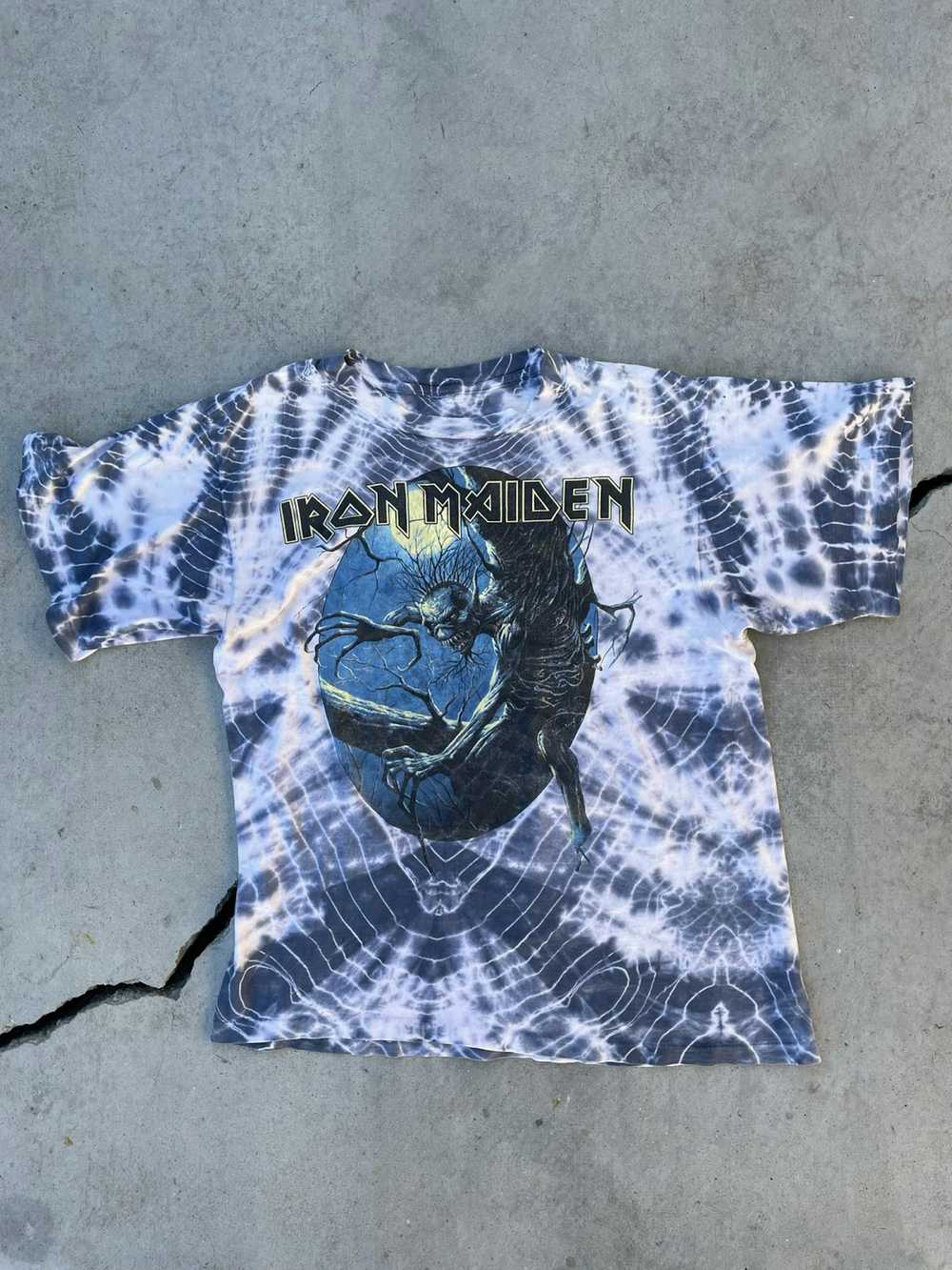 Iron Maiden × Rock T Shirt × Vintage rare 1992 Ir… - image 1