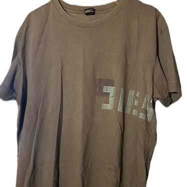 Diesel patch and print logo tee - image 1