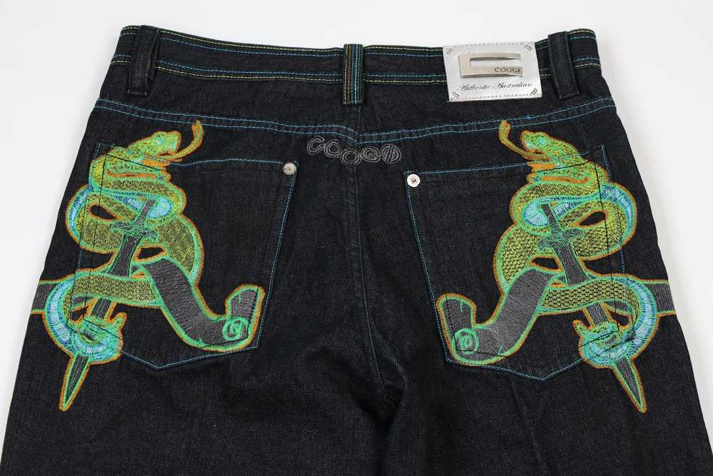 Coogi × Vintage Vintage Coogi Hip Hop Snake Baggy… - image 9