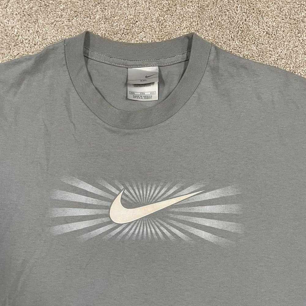 Vintage y2k Center swoosh Nike shirt - image 4