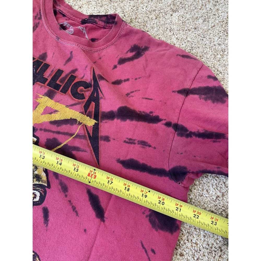 M × Streetwear Metallica Unforgiven Tie Dye Heavy… - image 5