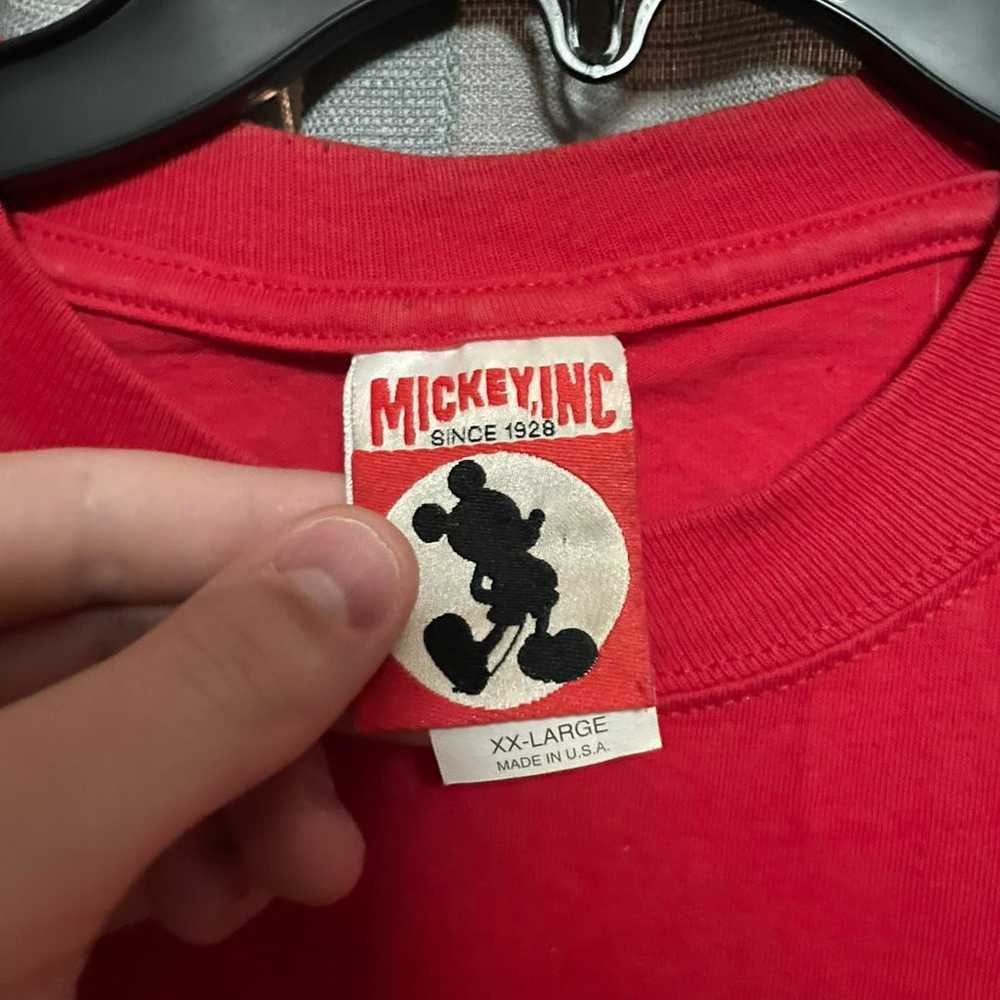 Vintage Disney mickey mouse tee - image 2