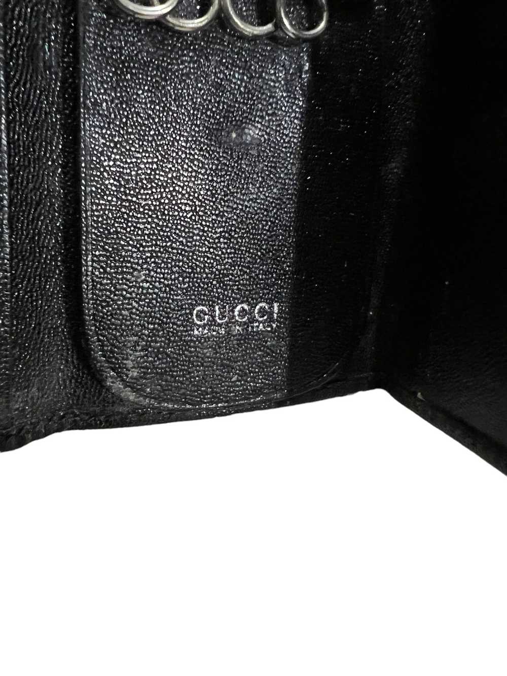 Genuine Leather × Gucci 1990s Gucci G Logo Minima… - image 7