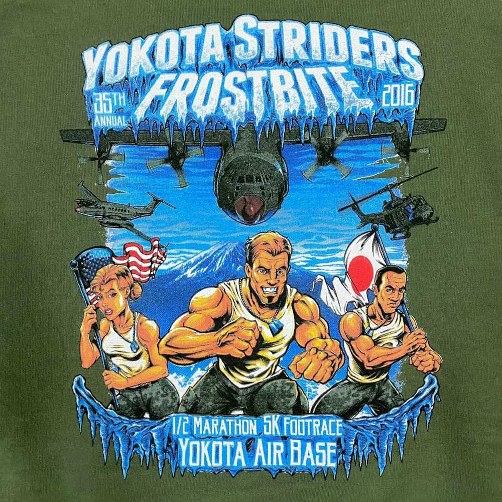 Japanese Brand Vintage Gildan Yokota Striders Fro… - image 7