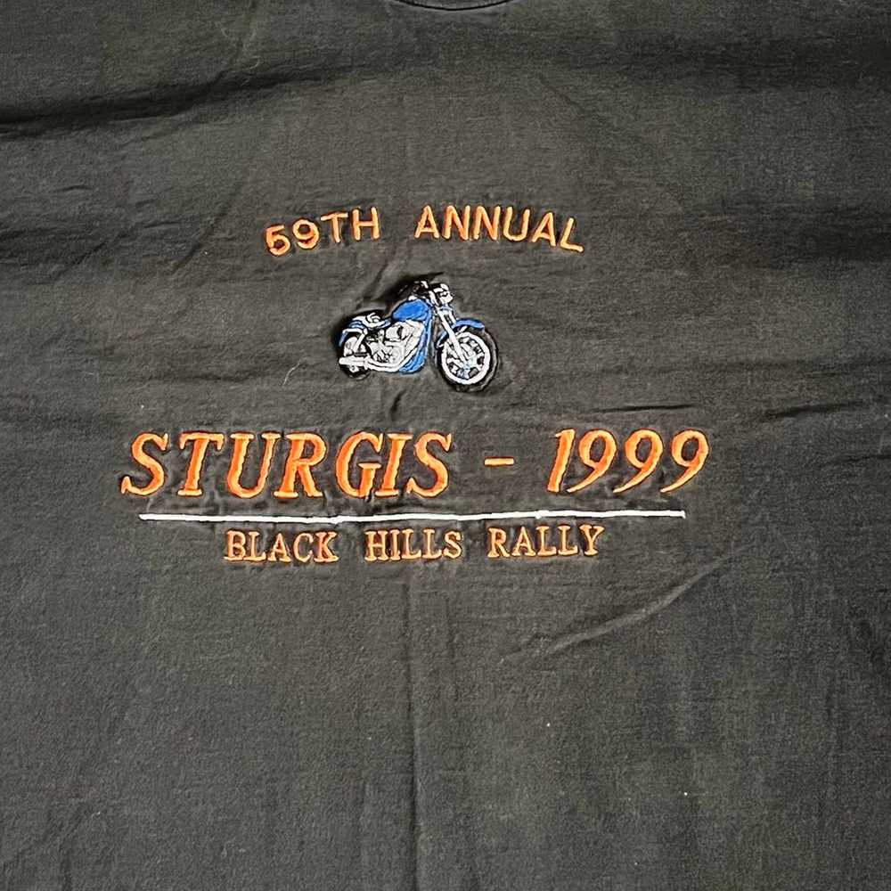 1999 Sturgis bike week tshirt - image 2