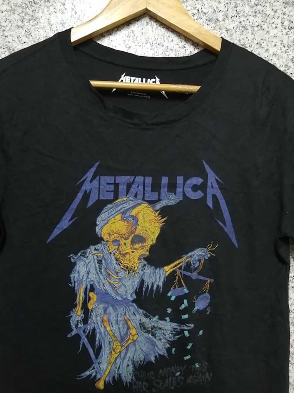 Band Tees × Metallica × Vintage METALLICA PUSHEAD… - image 3
