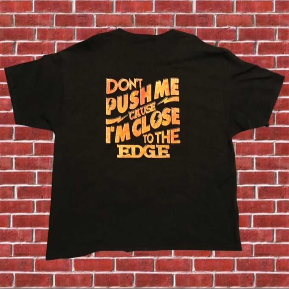 00's The Message Close To The Edge Tee 2XL (D) - image 1