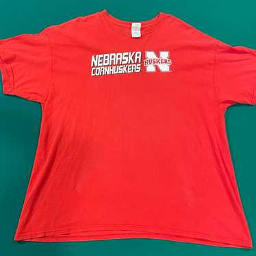 Vintage Nebraska Cornhuskers T-Shirt Mens XXL Red… - image 1