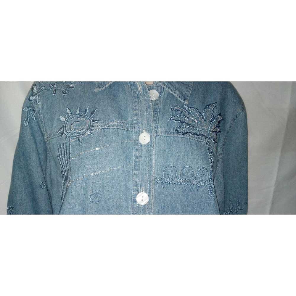 The Unbranded Brand Draper&Damon”s denim Top - image 2