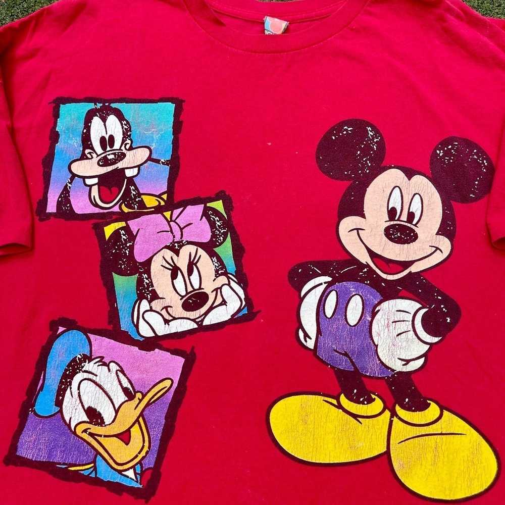 90’s Disney Mickey Mouse Goofy Vintage Retro T-Sh… - image 3