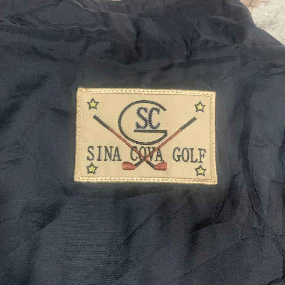 Vintage Vintage Scg vest Sina Cova Golf Casual St… - image 6