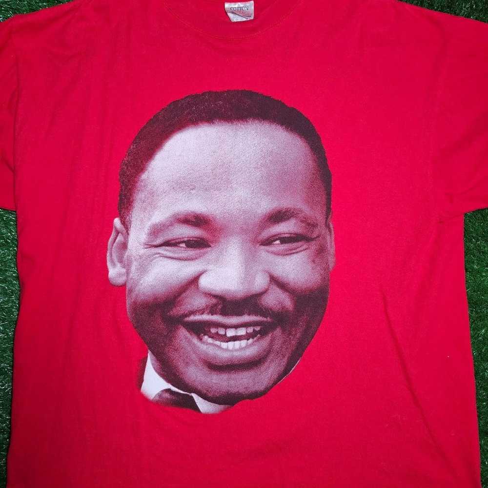 Red Vintage Martin Luther King Shirt - image 1