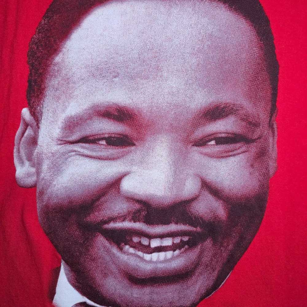 Red Vintage Martin Luther King Shirt - image 2