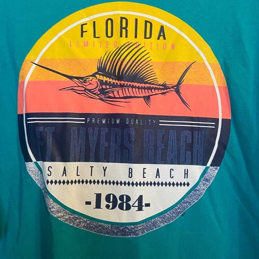 Vintage delta florida graphic tshirt short sleeve… - image 3