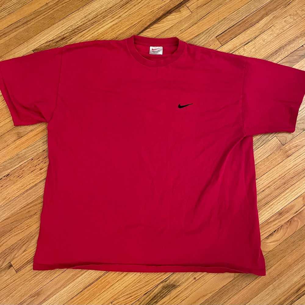 Vintage 90’s Nike Swoosh T-Shirt - image 1