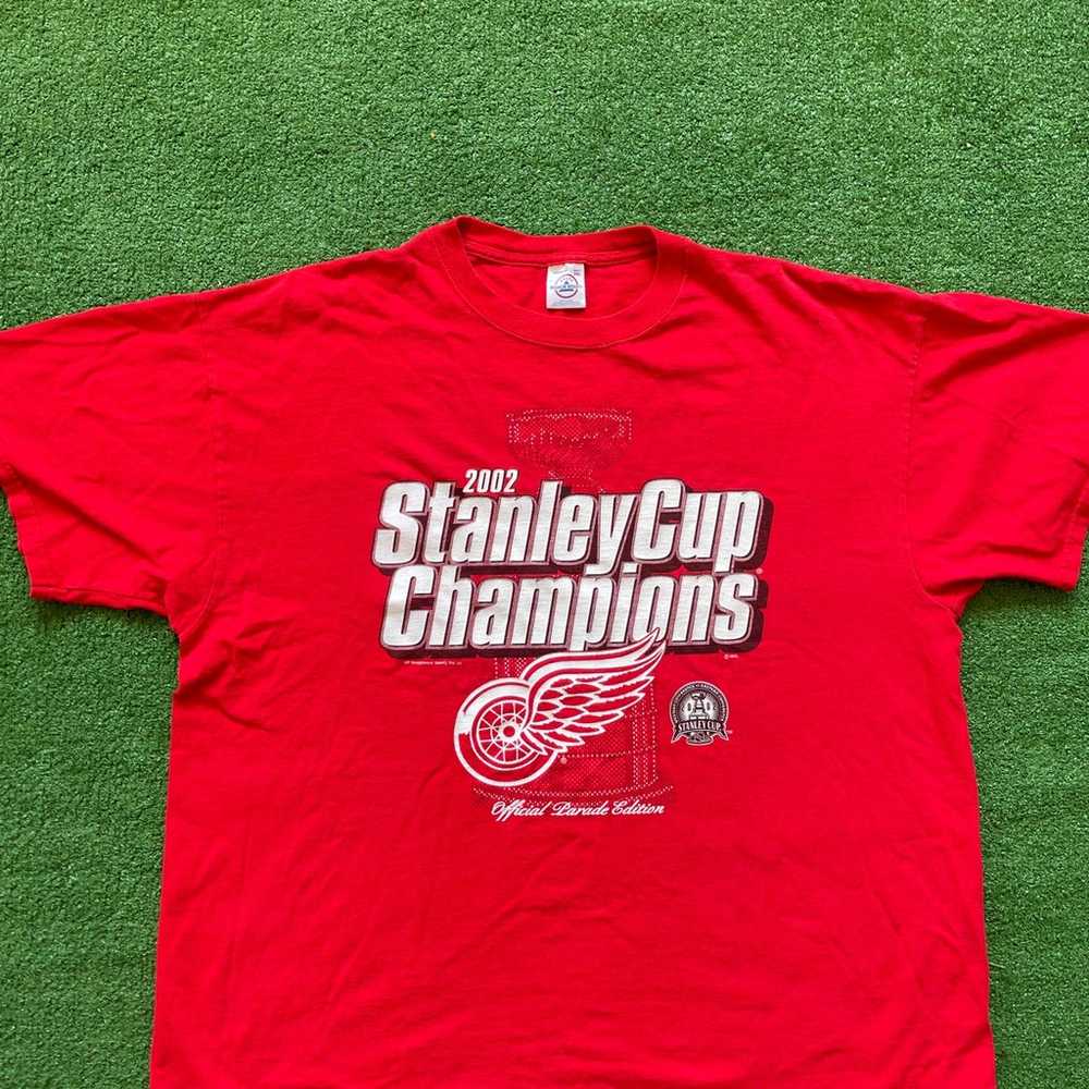 2002 Detroit Red Wings T Shirt - image 1