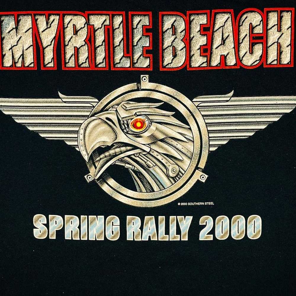 Vintage 2000 Myrtle Beach Motorcycle Spring Rally… - image 2