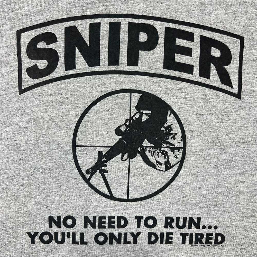 Vintage Sniper 2000s t-shirt - image 3
