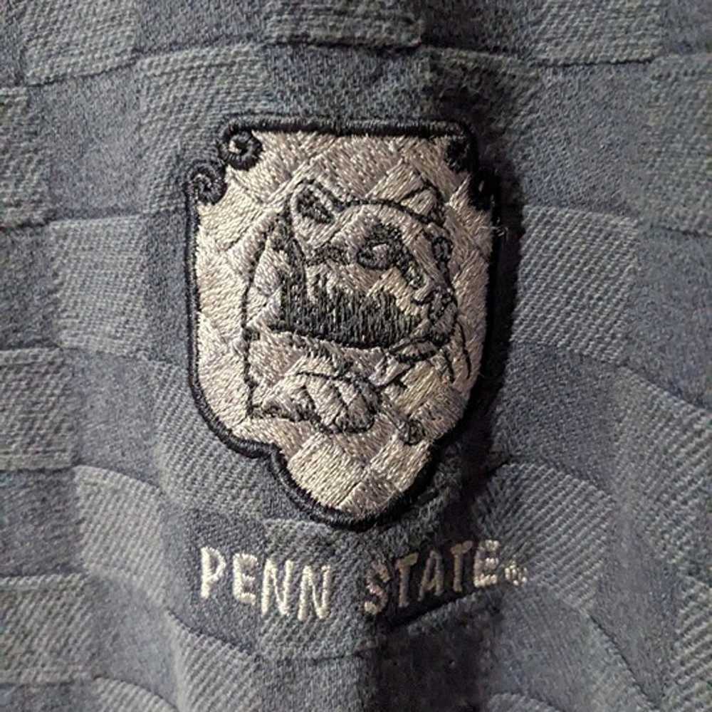 Vintage 90s Penn State College Football Checkered… - image 2