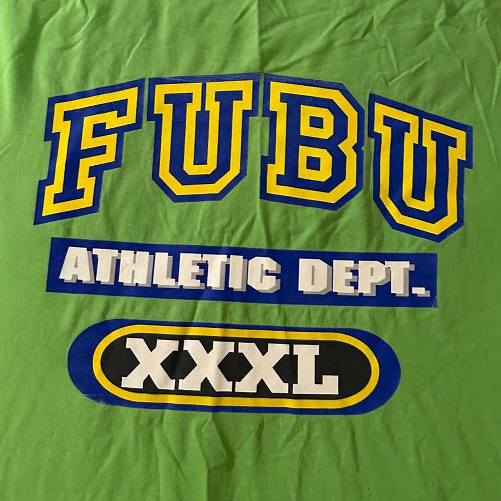 Fubu XXL Shirt Vintage Fubu XXL Logo Shirt Made I… - image 1