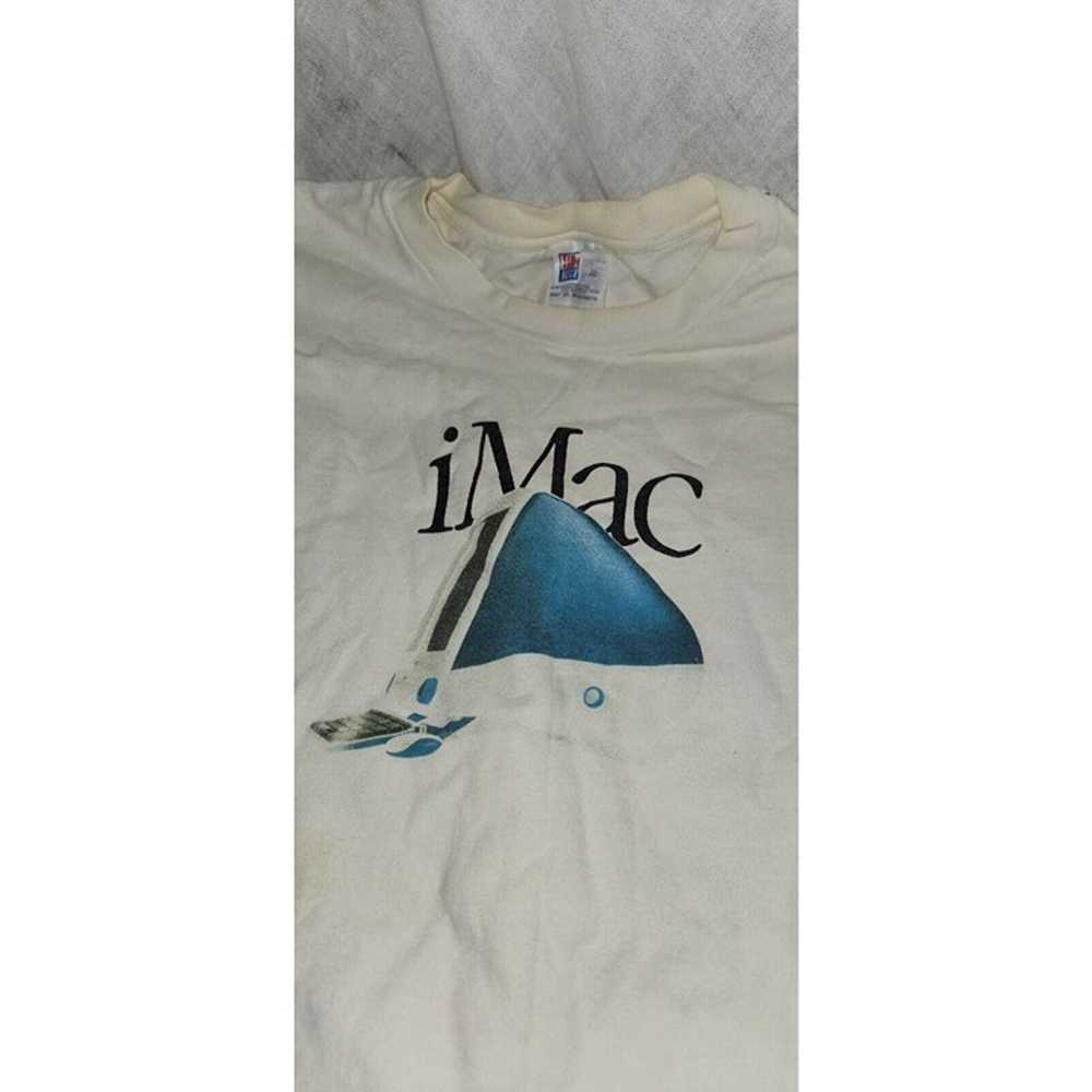Vintage iMac Think Different Beefy Hanes TShirt X… - image 3