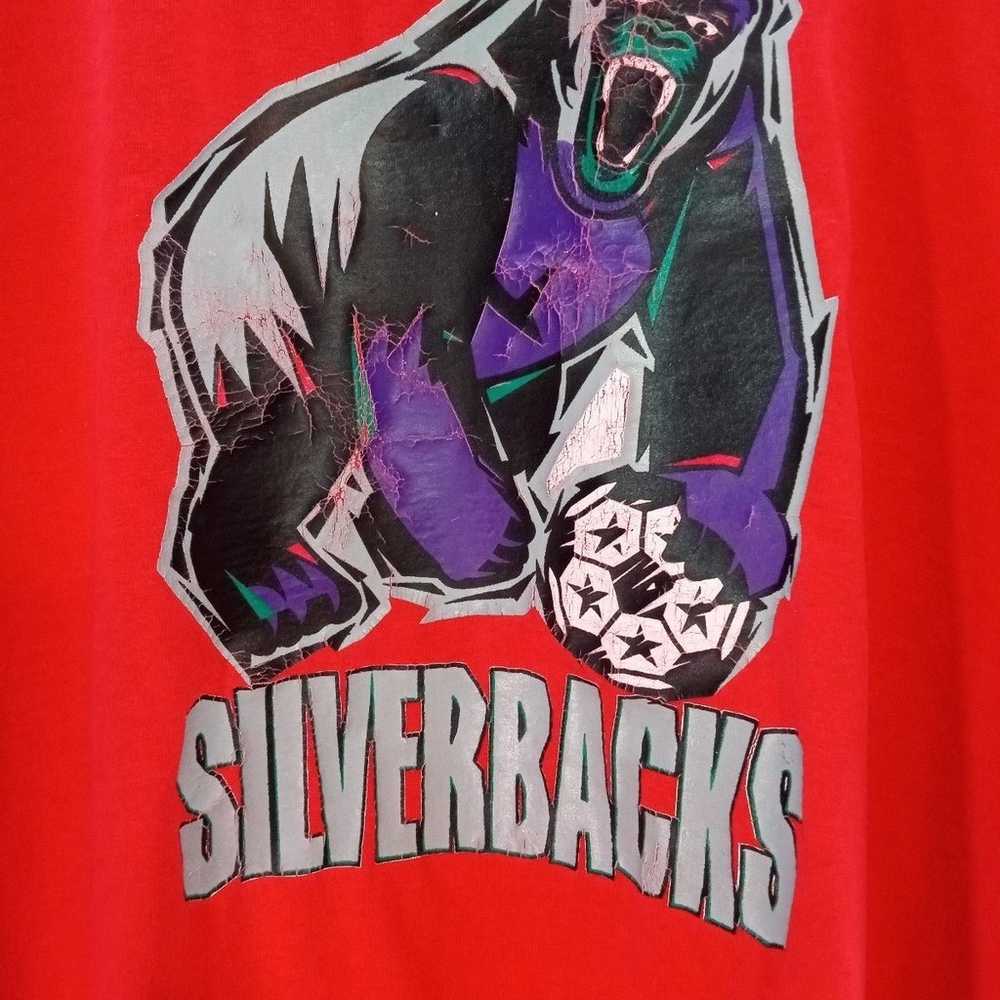 Rare Vintage 90's Cincinnati Silverbacks T-shirt - image 5