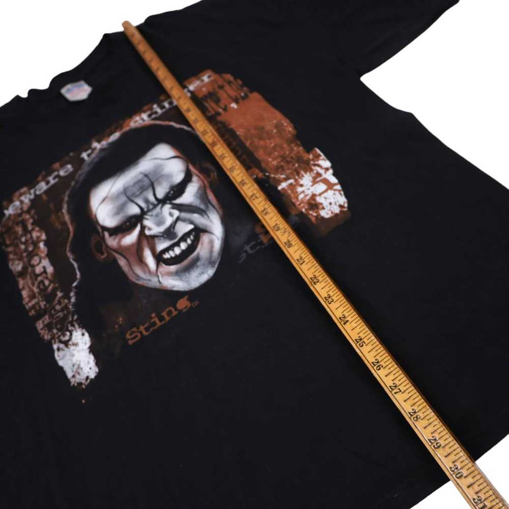 Vintage Y2k WWE Sting Front/Back Graphic T Shirt - image 6